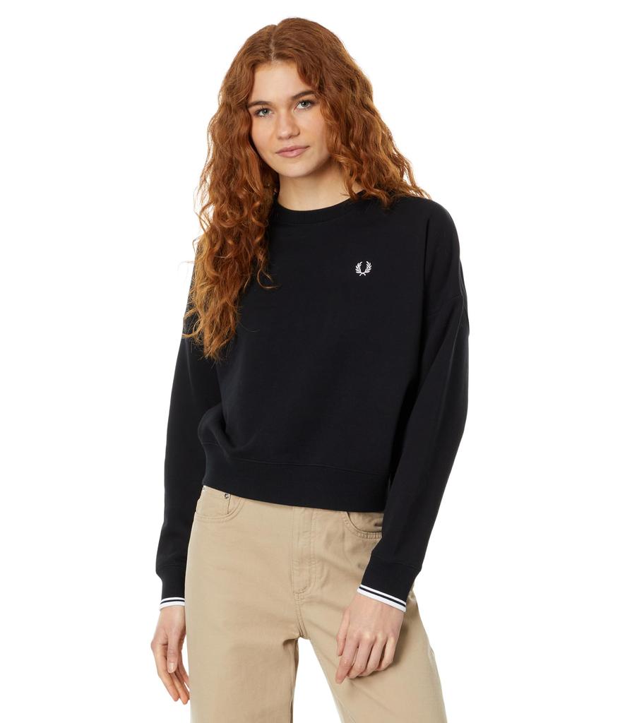 Fred Perry Tipped Sweatshirt