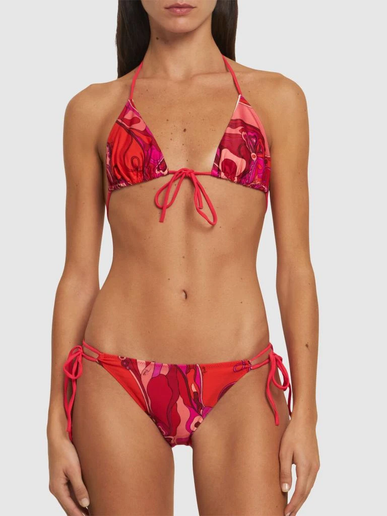 PUCCI Printed Lycra Bikini Bottoms 1