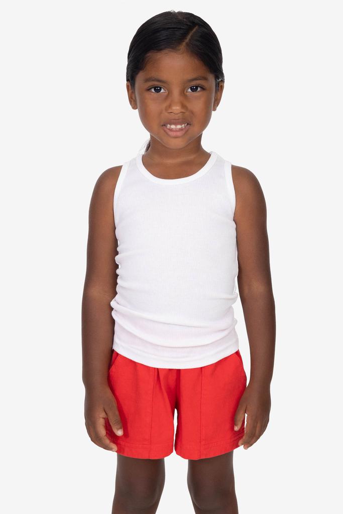 Los Angeles Apparel 21108 - Toddler 2x1 Cotton Rib Tank