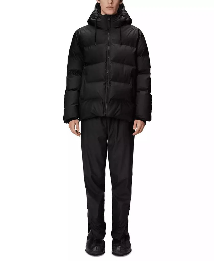 RAINS Men
s Alta Waterproof Hooded Puffer Jacket 1