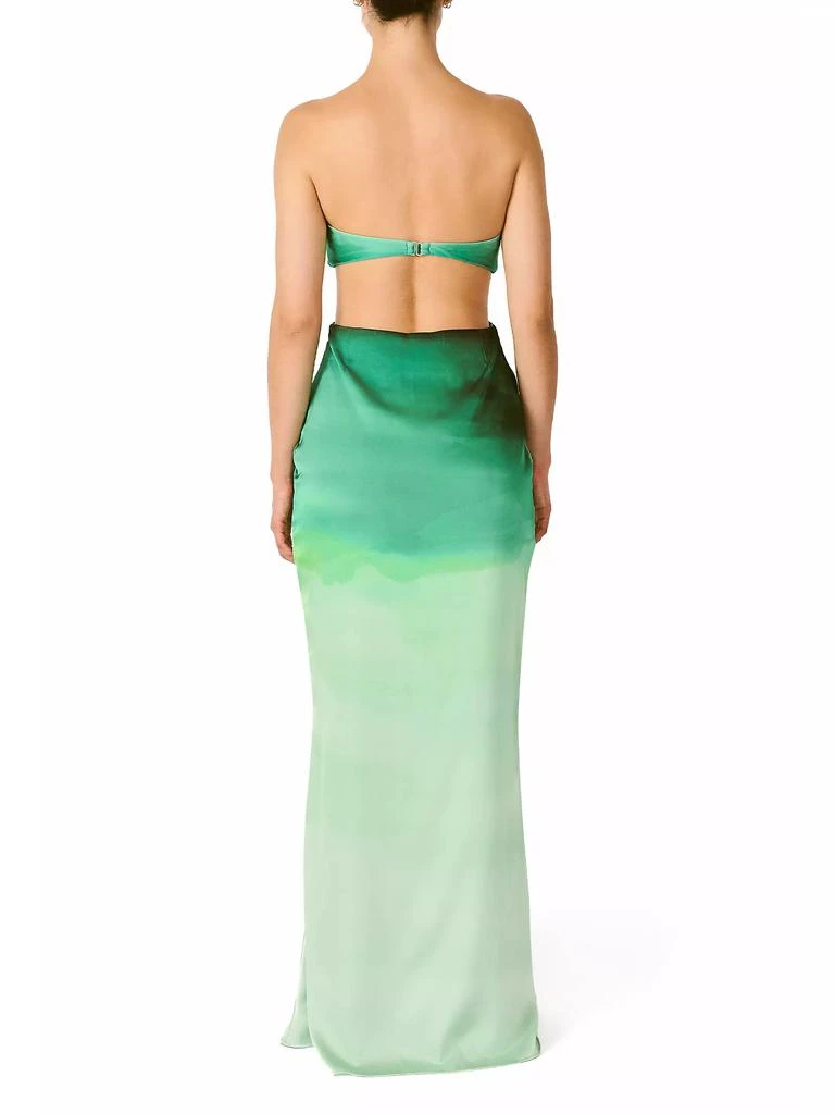 Baobab Islote Riri Ombré Strapless Maxi Dress 3