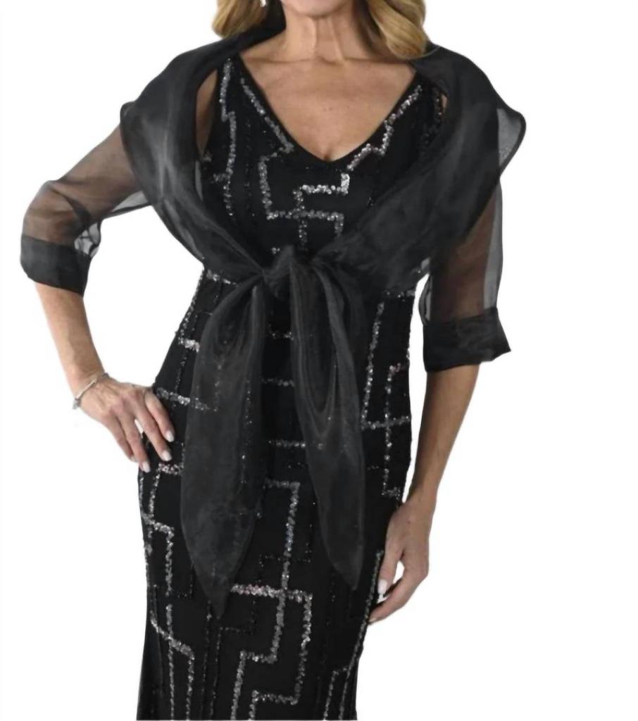 Frank Lyman Frank Lyman - Bolero Tie Front Jacket