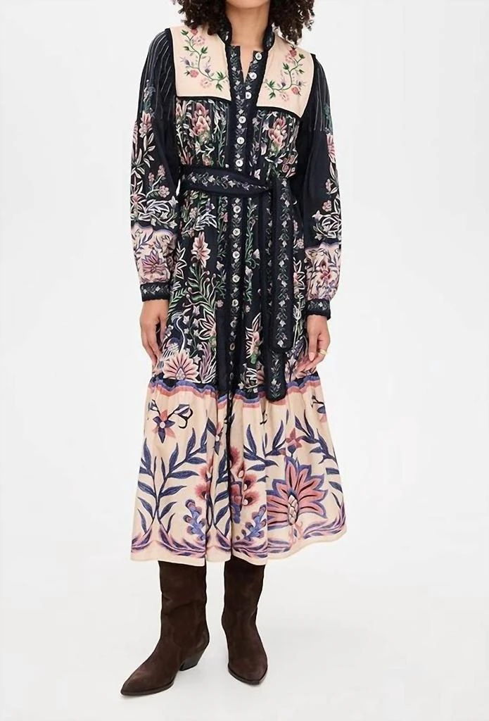 Farm Rio - Long Sleeve Maxi Dress  On Sale Now with Up to 48% Off |  Discover Exclusive Deals & Savings at BeyondStyle  Authentic Farm Rio  women > dresses >