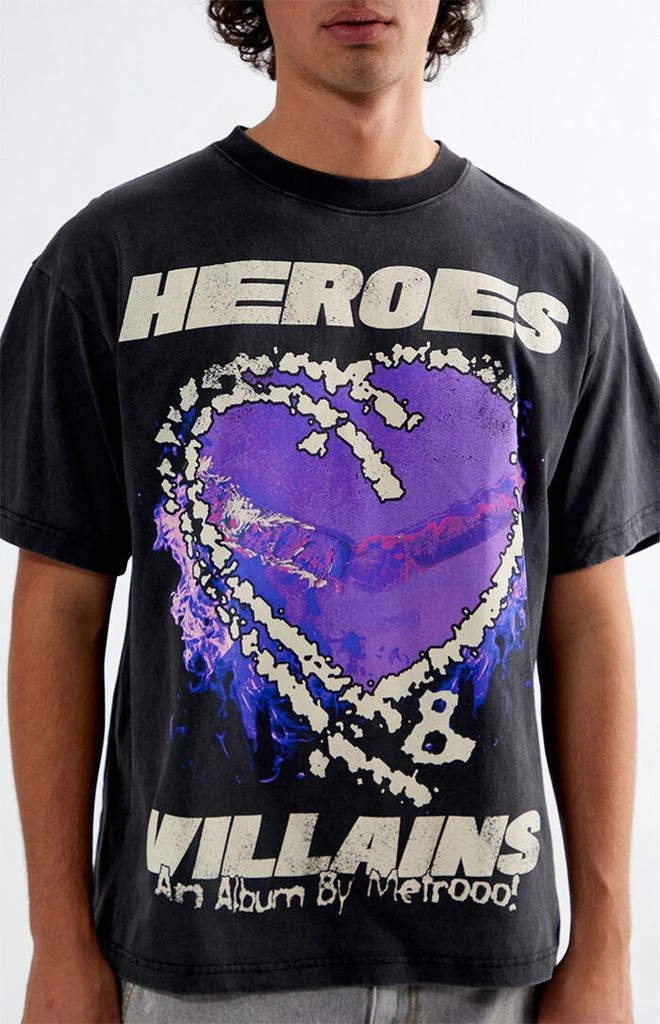 null Metro Boomin Heroes & Villains T-Shirt 4