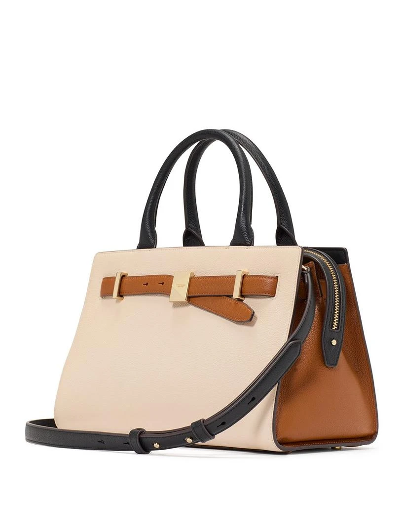 Kate Spade Deco Color Blocked Pebbled Leather Medium Satchel 3