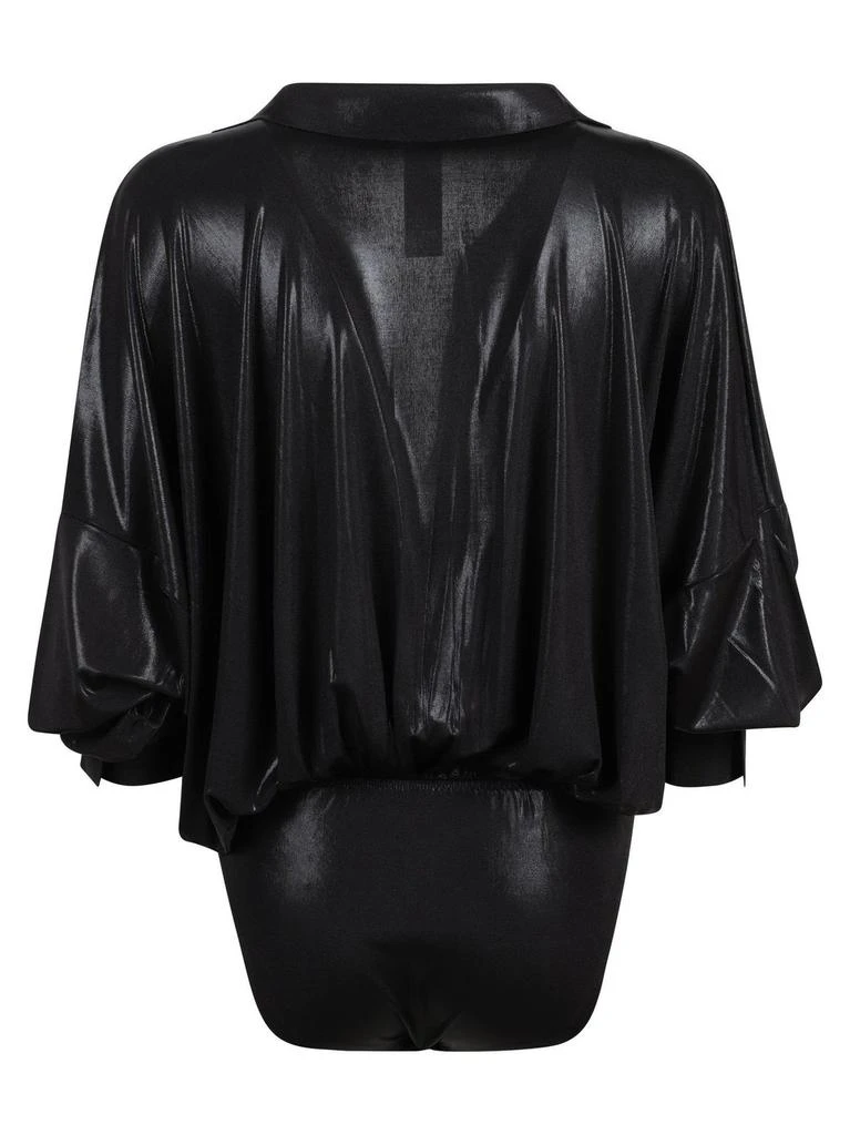 Norma Kamali Norma Kamali Draped Bodysuit Top 2