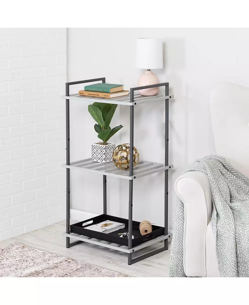 Honey Can Do 3-Tier Tubular Metal Shelf