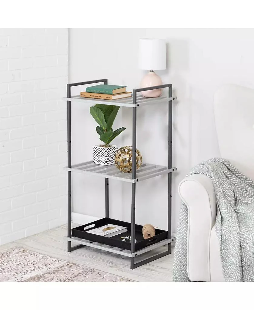 Honey Can Do 3-Tier Tubular Metal Shelf 1