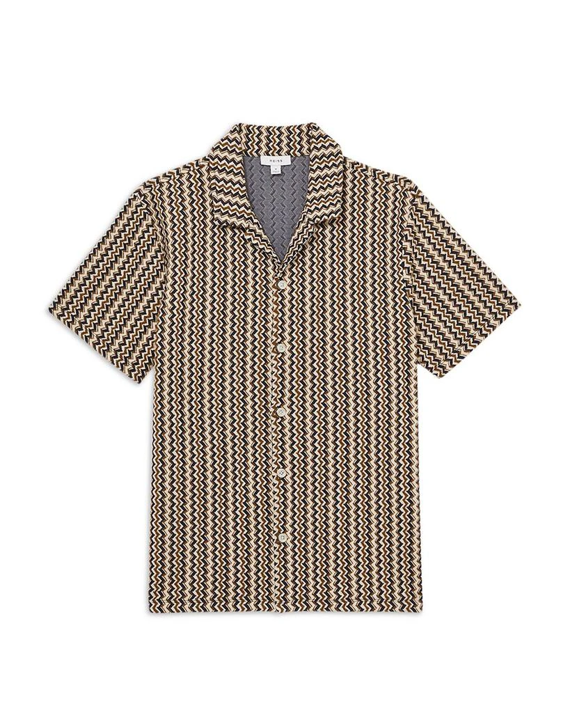 REISS Vallata Printed Camp Shirt 6