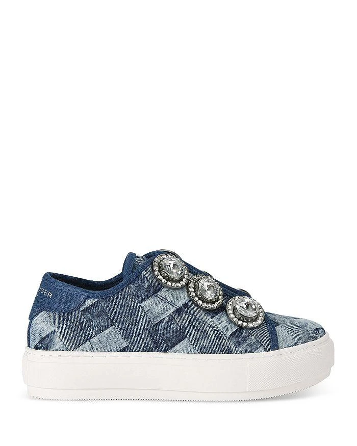 KURT GEIGER LONDON Women's Laney Octavia Embellished Platform Sneakers  2