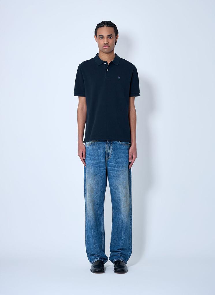Noah Noah Textured Polo Shirt