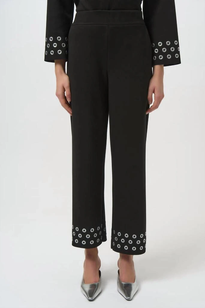 JOSEPH RIBKOFF Joseph Ribkoff - Embellished Casual Pant Set 4