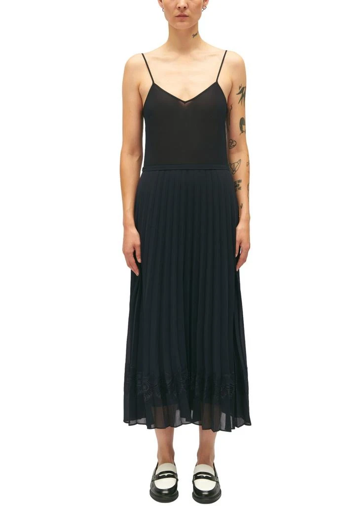 CLAUDIE PIERLOT Teli illusion midi dress 6