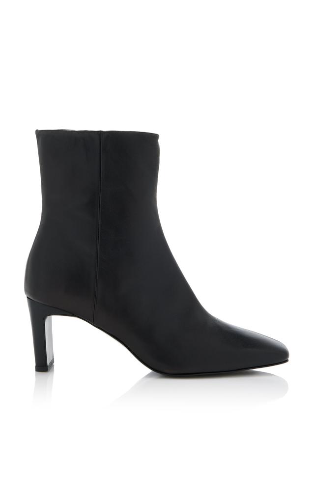 Flattered Flattered - Moa Leather Ankle Boots - Black - IT 36 - Moda Operandi