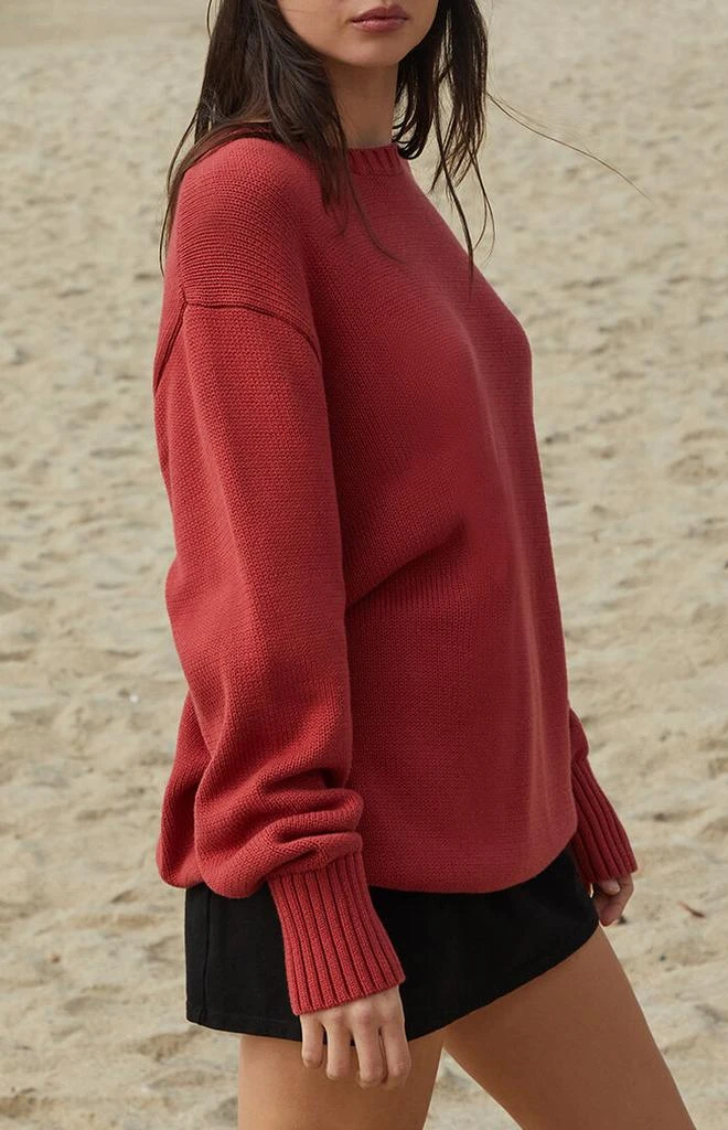 John Galt Red Brianna Sweater 2