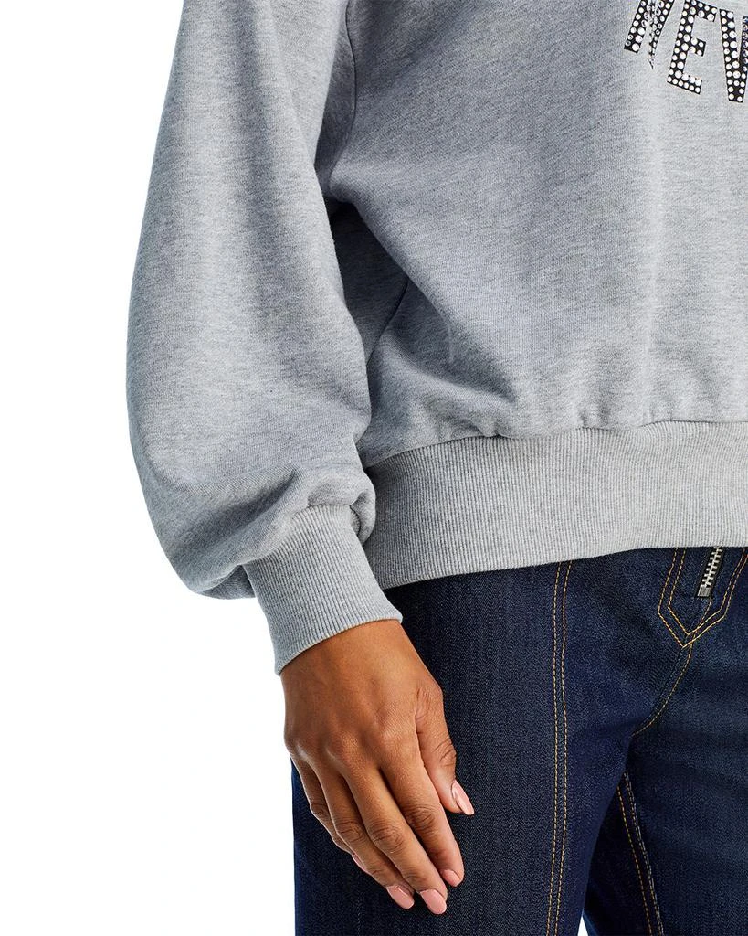 Cinq à Sept Rhinestone Paris New York Sweatshirt 6