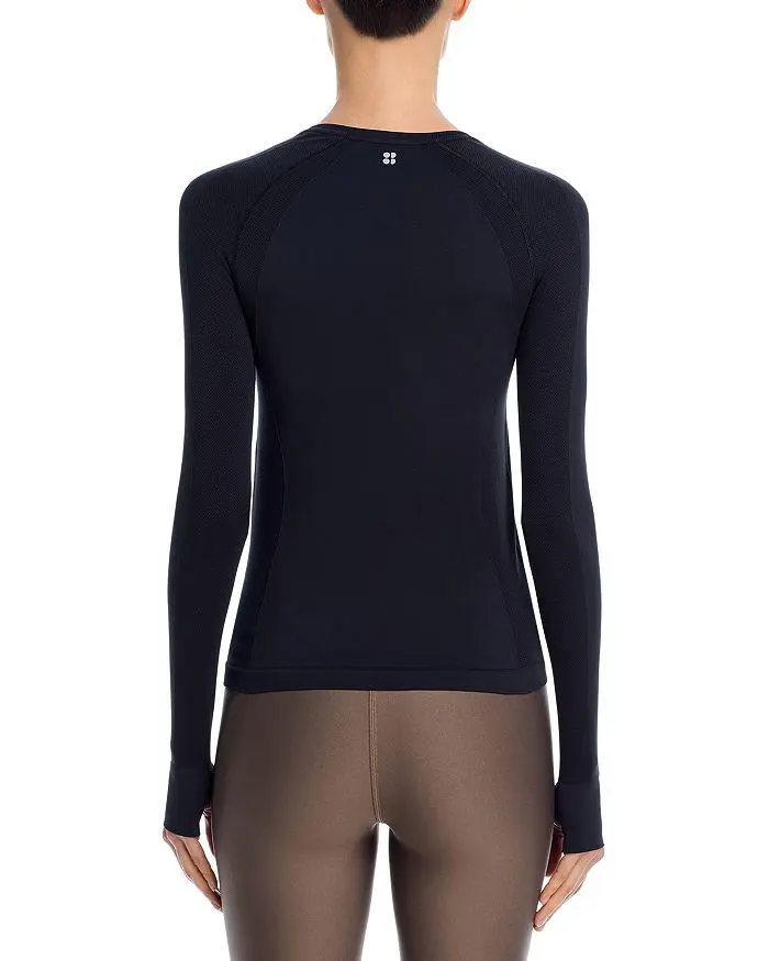 SWEATY BETTY Athlete Seamless Long Sleeve Crew Top 3