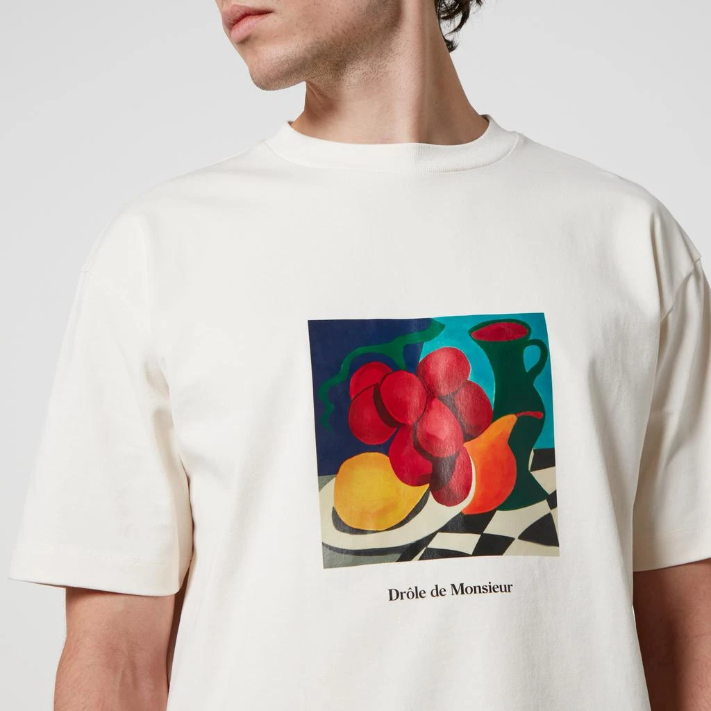 Drôle de Monsieur Drôle de Monsieur Le T-Shirt Nature Morte Cotton-Jersey T-Shirt 4