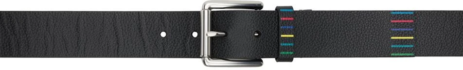 Paul Smith Black Reflective Belt 1