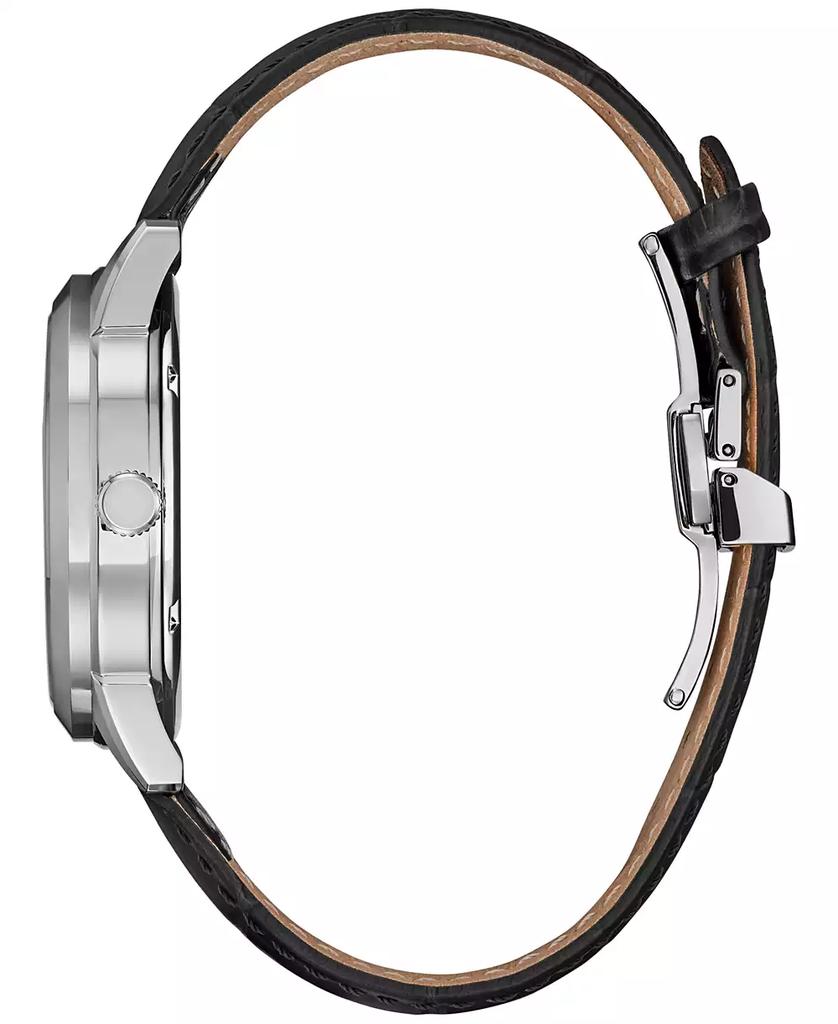 Citizen Eco-Drive Men's Rolan Gray Leather Strap Watch 40mm