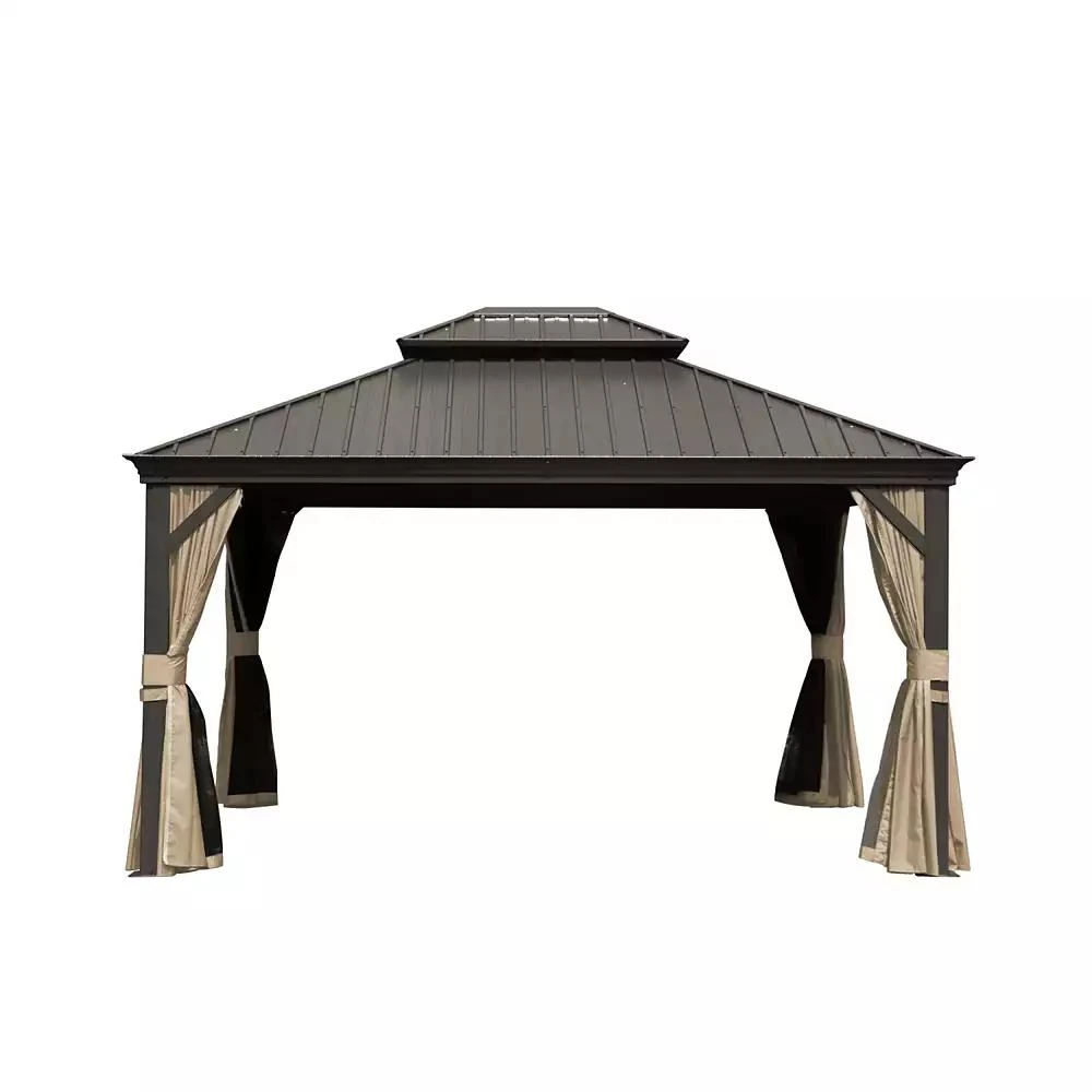 Streamdale Furniture Streamdale Aluminum Gazebo with Curtains
Netting for Outdoor Use