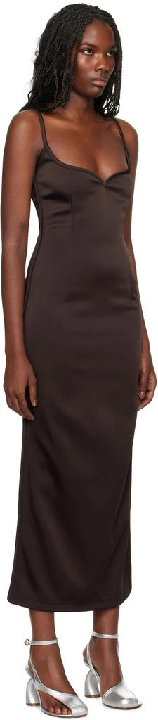 Brown 09 Heart Midi Dress  On Sale Now with Up to 80% Off | Discover  Exclusive Deals & Savings at BeyondStyle  Authentic Paris Georgia women|mid  length dresses with Limited-Time Discounts,