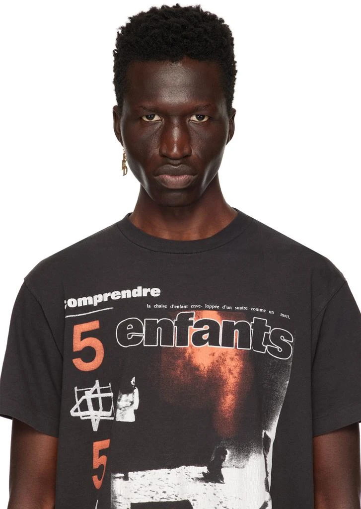 Enfants Riches Deprimes Gold Small Monogram Single Earring 3