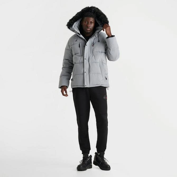 Zavetti Men's Zavetti Canada Oshawa 2.0 Puffer Parka Jacket 3