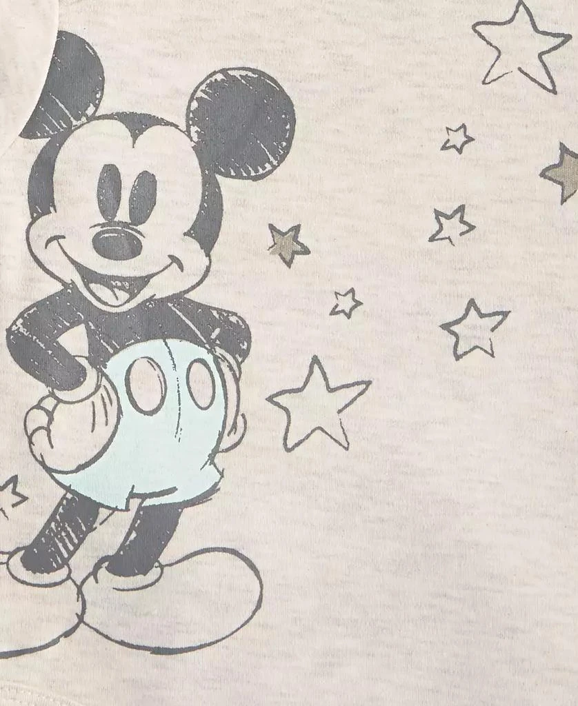 Disney Baby Boys Mickey Mouse Bodysuits, 3 Pack 3