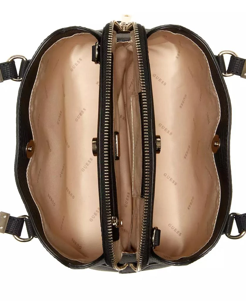 GUESS Lyndi Small Triple Compartment Girlfriend Satchel 3