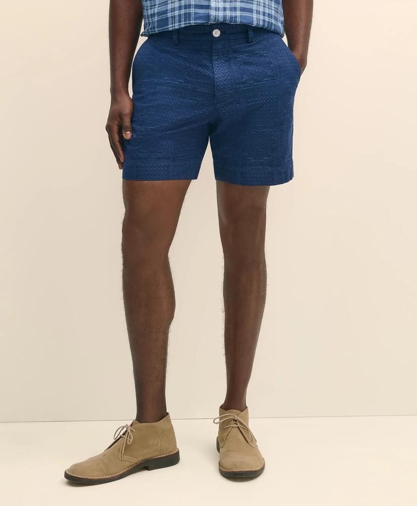 Brooks Brothers 7" Cotton Bandana Shorts
