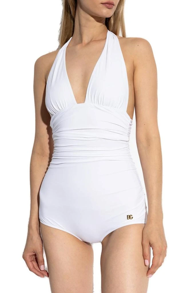 Dolce & Gabbana Dolce & Gabbana DG Plaque One-Piece Swimsuit 2