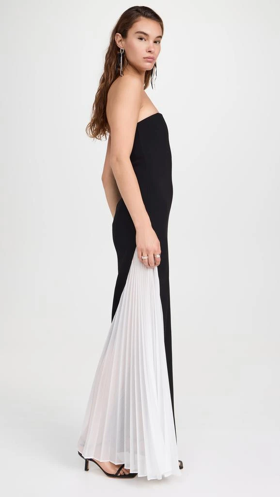 Alice + Olivia Retha Strapless Maxi Dress 3