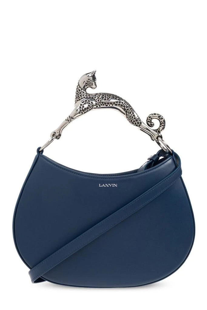 Lanvin Lanvin Embellished Handle Zipped Tote Bag 1