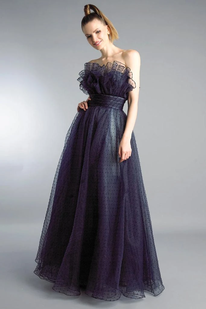 blue dress for baby girl Sherri Hill 55323 main image 1