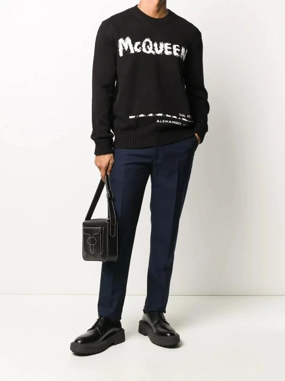 Alexander Mcqueen Crew Neck Pullover 4