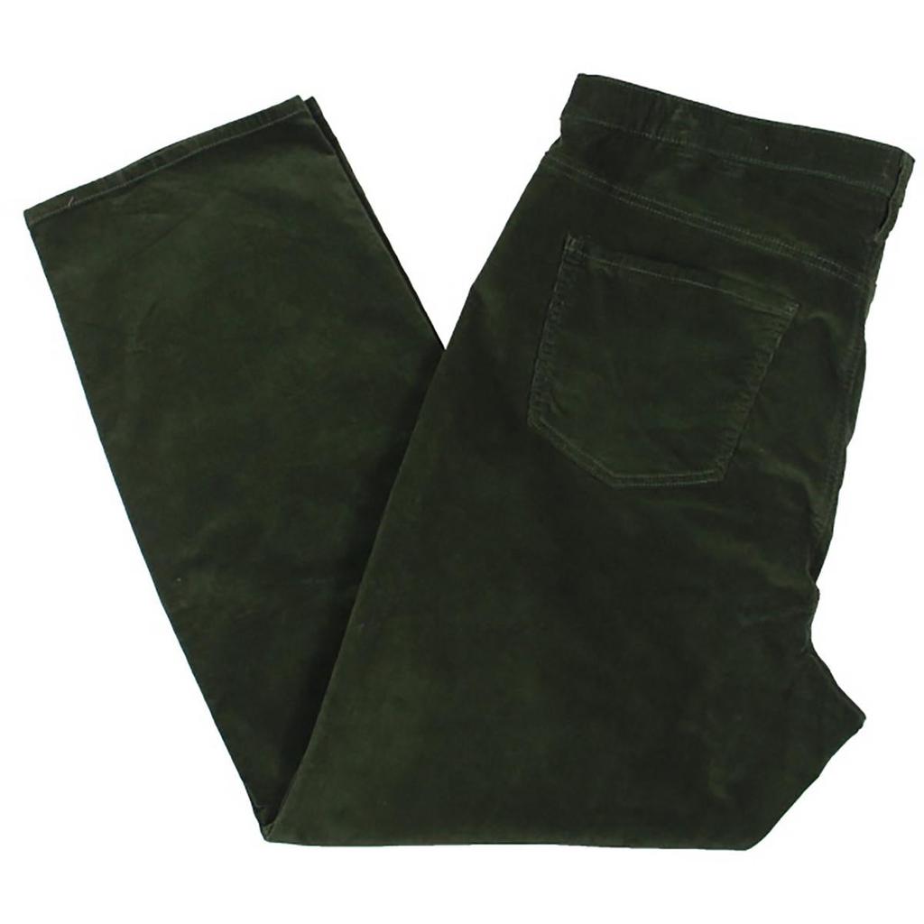 Jag Jeans Ruby Womens Corduroy Mid-Rise Straight Leg Pants