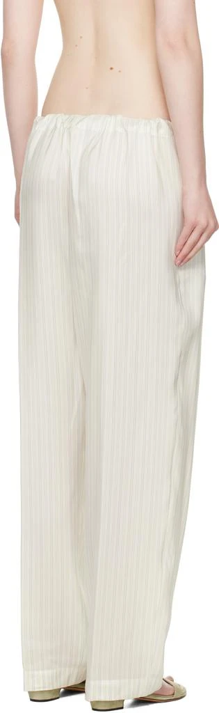 Khaite Off-White Trenton Trousers 3