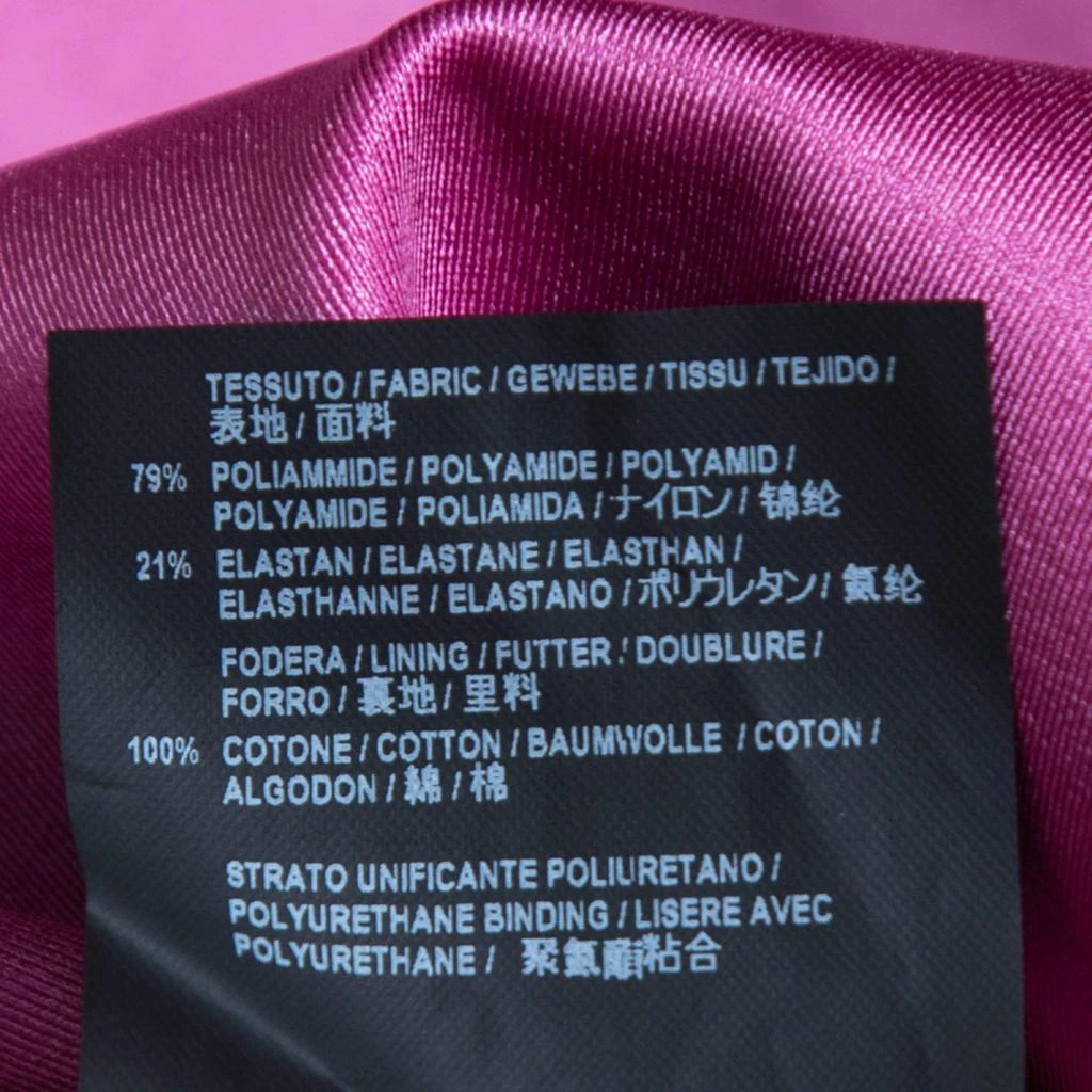 Balenciaga Balenciaga Pink Stretch Knit Slim Fit Pants S 5