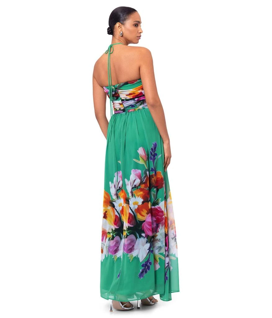 Betsy & Adam Long Placement HMC Printed Tie Neck 2