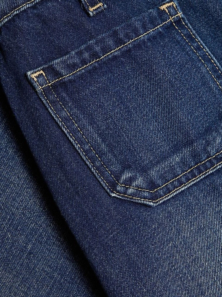 L'Agence Nolan High-Rise Patch Pocket Wide-Leg Jeans 7