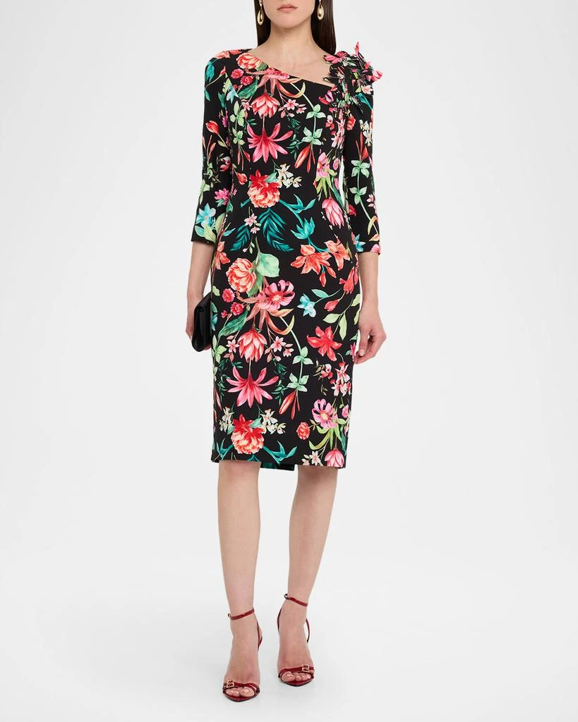Bodycon Floral-Print Scuba Dress  On Sale Now with Up to 70% Off |  Discover Exclusive Deals & Savings at BeyondStyle  Authentic Teri Jon  dresses|Women|women's clothing|women with Limited-Time Discounts, Free  Shipping,