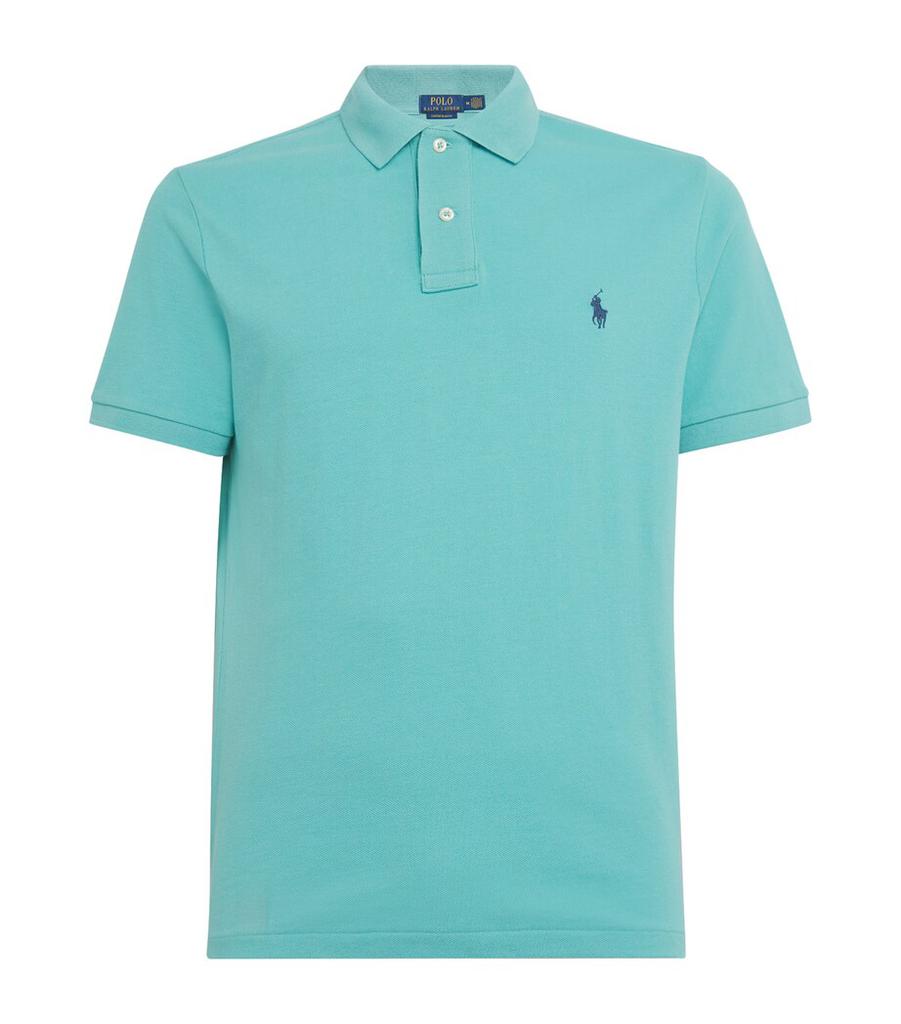 Ralph Lauren Cotton Mesh Custom-Fit Polo Shirt