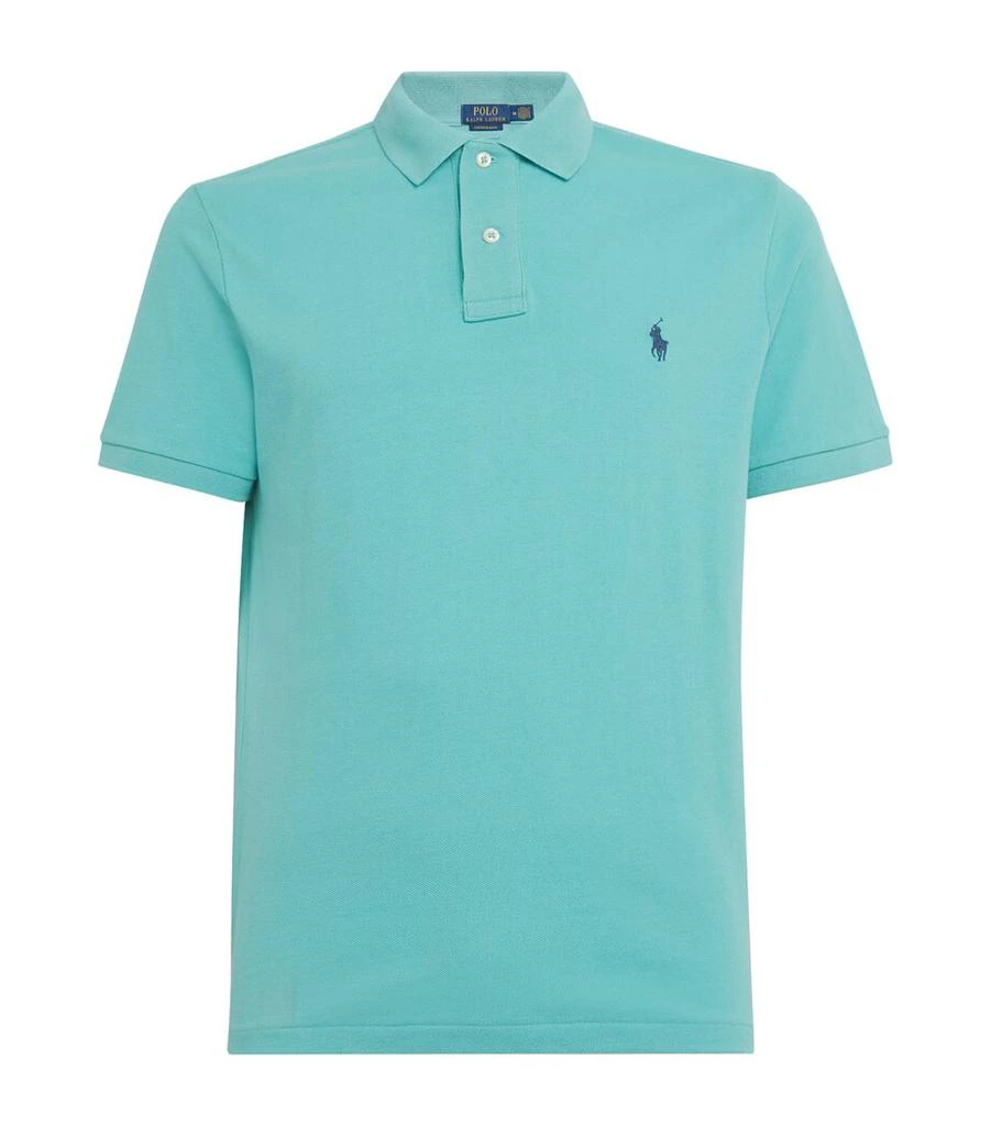 Ralph Lauren Cotton Mesh Custom-Fit Polo Shirt 1