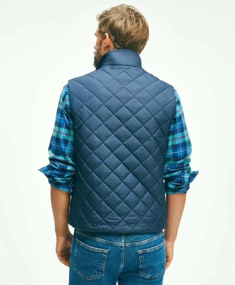 Brooks Brothers Water Repellent Diamond Quilted Vest 3