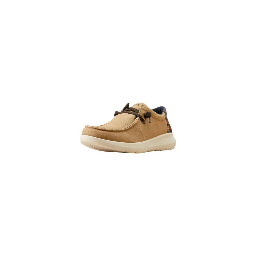Ariat Hilo Light Tan/Blue Southwest Stretch Lace,FLX Foam Sole,cushioned insole Ariat: Men main image 2