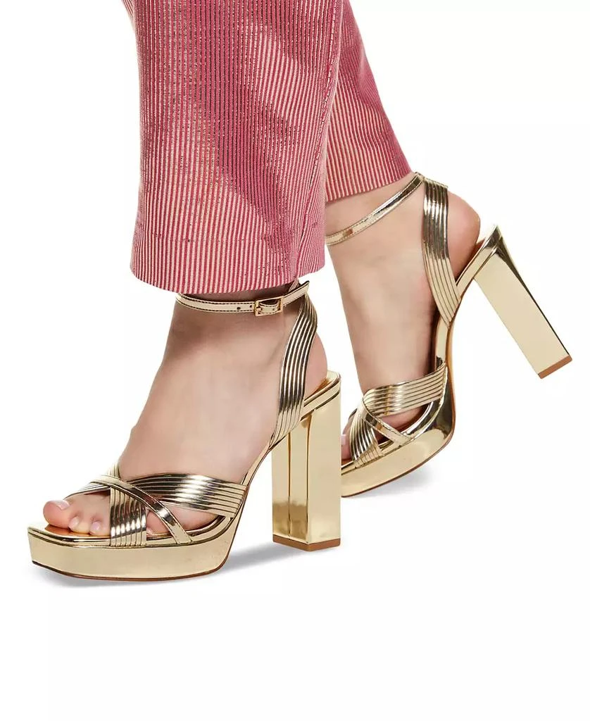 ALDO Women's Nadie Strappy Platform Dress Sandals 6