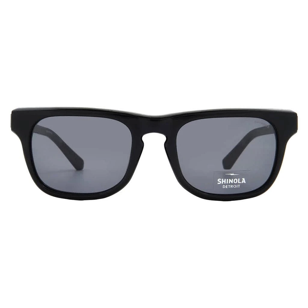 Shinola Grey Rectangular Men's Sunglasses SH1502S 001 52 1