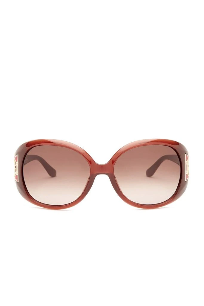 Salvatore Ferragamo 57mm Oversized Sunglasses 1