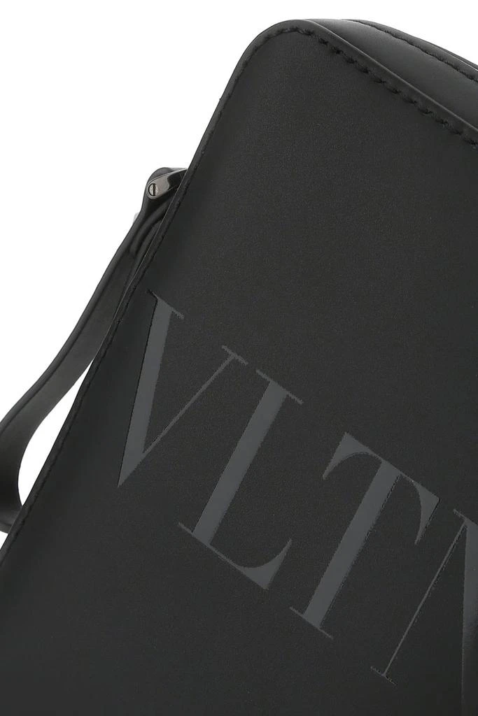 Valentino Black leather VLTN crossbody bag 3